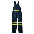 Bib Overalls with Yellow Reflective Tape